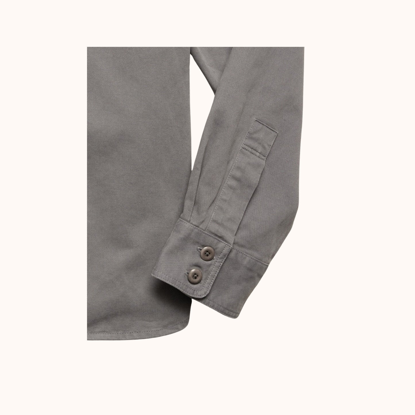 Cotton Twill Shirt-Jacket