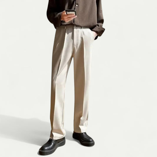 Azirado Men's Oversized Summer Trousers for Comfort
